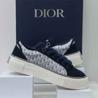 [ D ] 스웨이드 자카드 네이비 블루 (여성)