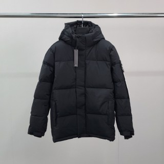 로고와펜 하프 패딩 자켓