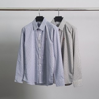 [am] 스몰하트자수 체크 셔츠