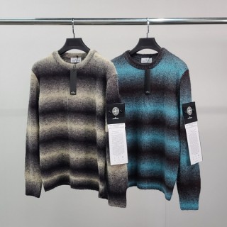 흑백패치 모헤어 니트