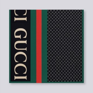 [ G ] GG 슈프림 실크 숄 스카프