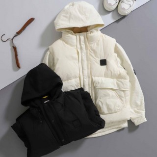 [ C ] 코듀로이 후드 자켓 + 패딩조끼