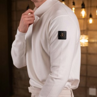 무* 시그니처 캐시미어 반목니트