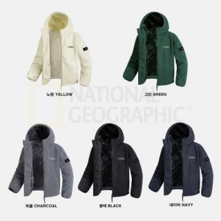 내* 미들 웨이트 후리스 후드 풀집업