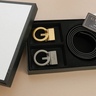 [ G ] 남성용 투버클 G로고 스트랩 벨트셋