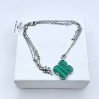 반* 빈티지 알함브라 그린 펜던트 목걸이