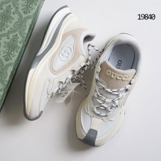 [ G ] GG 런 스니커즈 화이트 (남성)