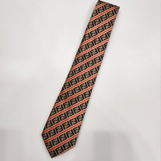 펜* FF 패턴 실크 넥타이