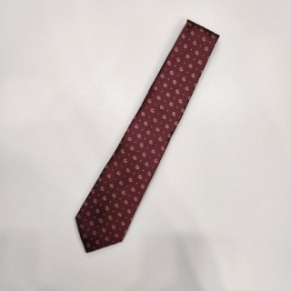 구* 폴카 도트 실크 넥타이