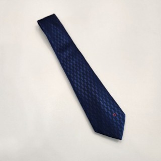 구* 기하학적 실크 자카드 넥타이