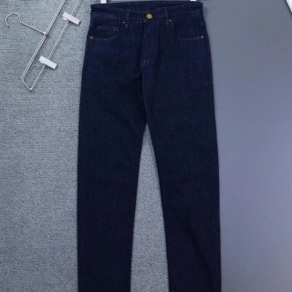 [ L ] LV 백포켓 스트레이트 데님 청바지