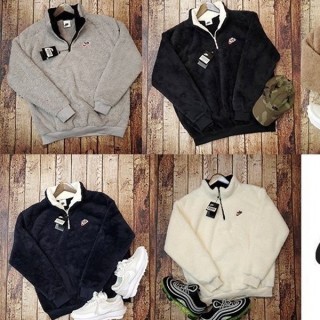 NK 양털 후리스 아노락