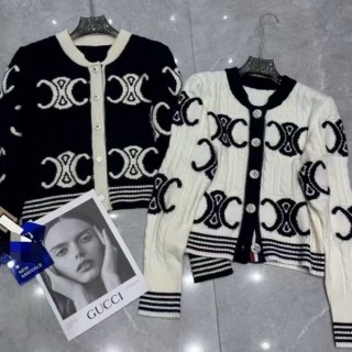 셀* 트리옹프 버튼 업 니트 (여성)