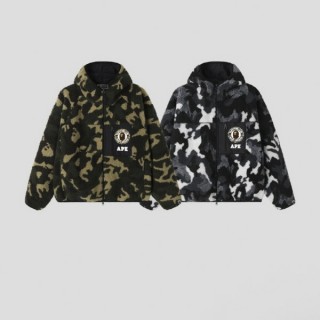 베* 가슴로고 카모 후리스 0083