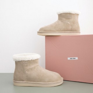 [ M ] Cappuccino suede ankle boots (여성)