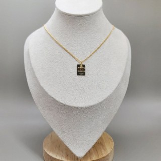 셀** 세퍼러블 트리옹프 인터로킹팬던트 목걸이 브라스 골드