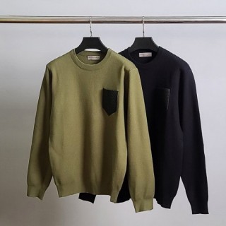 BTG 패턴포켓 캐시미어 니트