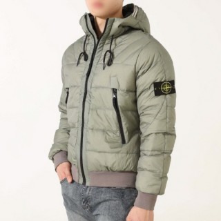 수입 와펜 크링클랩스 가먼트다잉 후드 패딩자켓