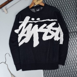 스* 빅로고 스탁 자카드 스웨터 니트 수입풀 (남녀공용)