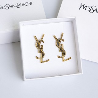 [ S ] YSL 빈티지 골드 이어링