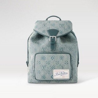 루* 몽수리 백팩 데님