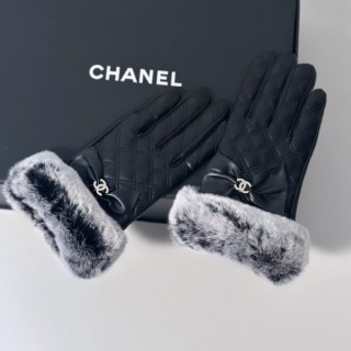 샤* 레더 퍼 장갑