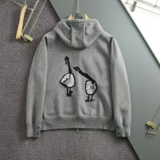 톰* 지즈 인타르시아 양모 후드 집업가디건 수입 최상급 커스텀