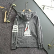 톰* 메리노 세일보트 인트라시아 후드 양모집업가디건 수입 최상급 커스텀