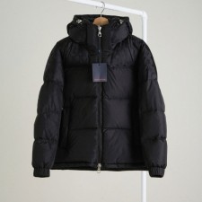 [ L ] 모노그램 후드 다운 패딩자켓