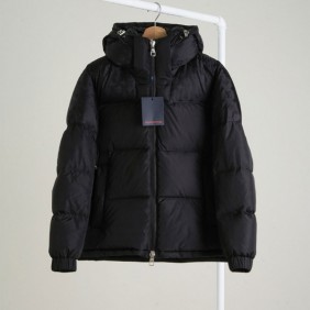 [ L ] 모노그램 후드 다운 패딩자켓