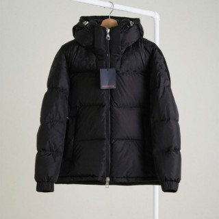 [ L ] 모노그램 후드 다운 패딩자켓