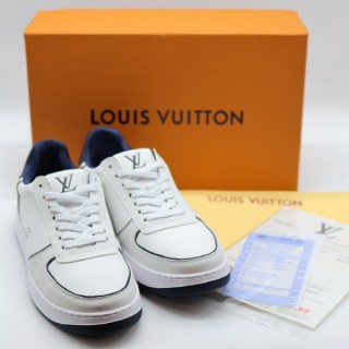 루* 화이트 이니셜 포인트 스니커즈 (남성)