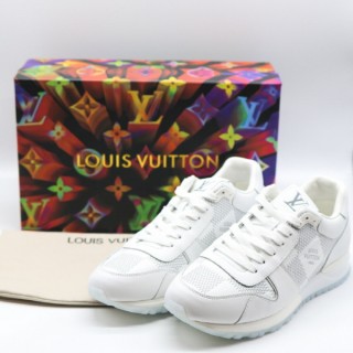 루* 런 어웨이 모노그램 남성 스니커즈 블랙 (남성)