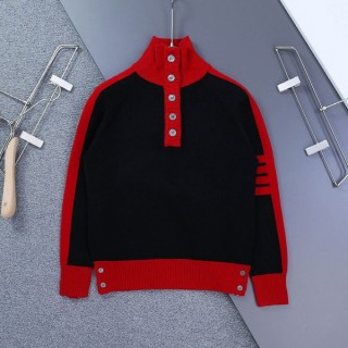 [ T ] 밀라노 사선 4바 폴라넥 스웨터 (여성)