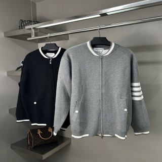 TB 캐시미어 사선 니트 집업