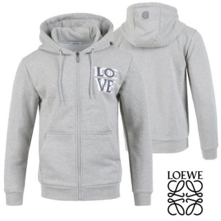 L* 이중 자수 후드집업