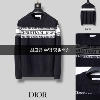 디* 레터링 라인 니트