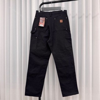 칼* WIP 캔버스 더블 니 팬츠