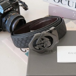 [ G ] 남성용 시마 GG로고 스퀘어 버클 자동벨트