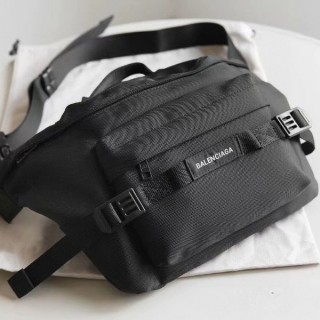 발* 라지 벨트백 블랙