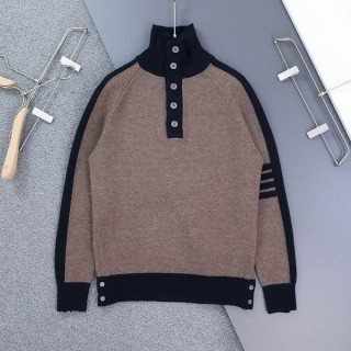 [ T ] 밀라노 사선 4바 폴라넥 스웨터