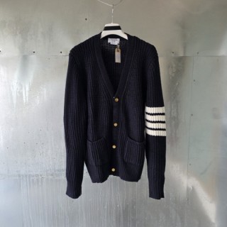 톰* 스티치 클래식 브이넥 가디건