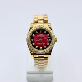 로* 데이트저스트 31, 레드 다이얼 다이아