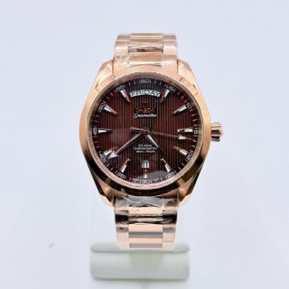 오메* 씨마스터 로즈골드 아쿠아 테라 150M