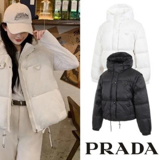 PRD 25FW 클래식 트라이앵글 후드 덕다운 멀티 패딩(여성용)
