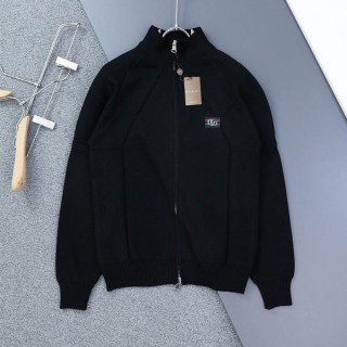 [ G ] GG 스틸로고 클래식 니트 집업 자켓