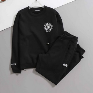 [ C ] 수입 빈티지 세메터리 패치 스틸 맨투맨 & 팬츠 SET- (남여공용)