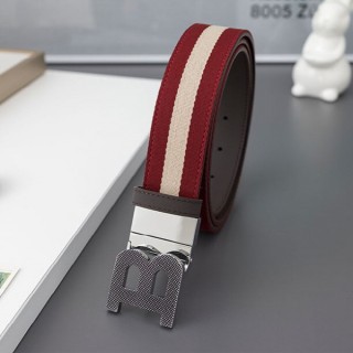 [ B ] 수입프리미엄급 스트라이프 버클 리버시블 벨트