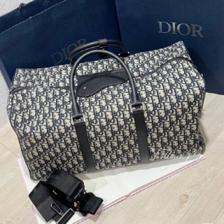 디* 오블리크 자카드 링고 50 보스턴백 여행가방