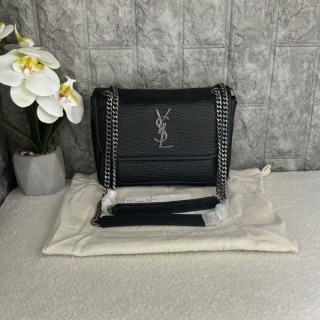 생** 니키 레더 숄더백